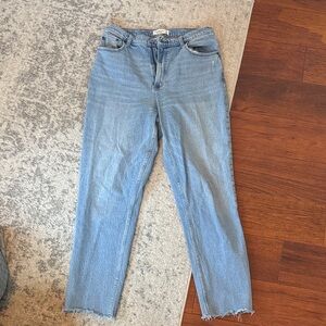 Abercrombie & Fitch Light Blue Straight Leg Jeans